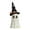White, variant on Antqov Halloween Decorations Indoor, Cute Ghost Light with Hats, Spooky Halloween Lights Ghost Decor Figurines for Home, Shelf, Party, Tabletop Decorations