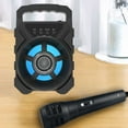 thumbnail image 3 of Methold Altavoz inalámbrico portátil al aire libre Mini Bass Sound Home Altavoz compatible con Bluetooth con micrófono Cables de audio/vídeo, 3 of 6