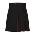 thumbnail image 4 of IROINNID Men Athletic Shorts,Mens Vintage Kilt Plaid Scotland Gothic Kendo Pocket Skirts Scottish Clothing, 4 of 5