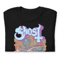 thumbnail image 4 of Ghost - Neon Blur Unisex T-Shirt - Black - Small, 4 of 7