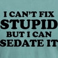 thumbnail image 3 of CafePress - I Cant Fix Stupid But I Can Sedate It T Shirt - Mens Comfort Colors Shirt, 3 of 5