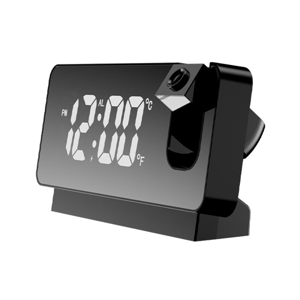 Nitouy LED Digital Projection Alarm Clock Temperature Display Table