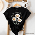 thumbnail image 6 of All Oopsies No Daisies T-Shirt, Funny Floral Natural and Black Tee for Quirky and Cottage Vibes, 6 of 8