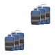 thumbnail image 4 of Cateissary 3 piezas No más maletas desordenadas: estos cubos de embalaje para un fácil almacenamiento de equipaje comprimido de viaje Type5 NO5, 4 of 6