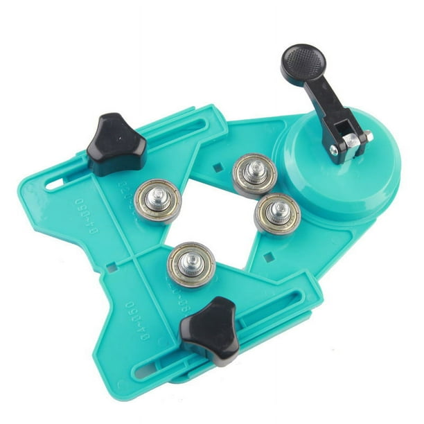 Jinsinto Tile Hole Finder Hole Saw Guide Adjustable 4mm to 83mm Suction