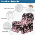 thumbnail image 5 of Xixirimido Cherry Pink Blossom Pattern Recliner Chair Covers 4-Pieces Stretch Lazy Boy Recliner Covers with Pocket Reclining Slipcovers Soft Sofa Slipcover Furniture Protector for Pets Kids, 5 of 8