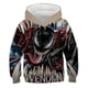 thumbnail image 4 of Sudadera con capucha para niños con estampado 3D de Venom, forro polar, chaqueta temática de Spider-Man, 4 of 5