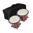 thumbnail image 2 of TISHITA Bongo Drum Playing Musical Educational Instrument for Children Professionals red color, 2 of 8