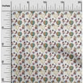 thumbnail image 2 of oneOone Cotton Poplin White Fabric Circus Sewing Craft Projects Fabric Prints By Yard 42 Inch Wide-aC, 2 of 5