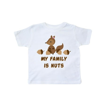 

Inktastic My Family is Nuts Gift Toddler Boy or Toddler Girl T-Shirt