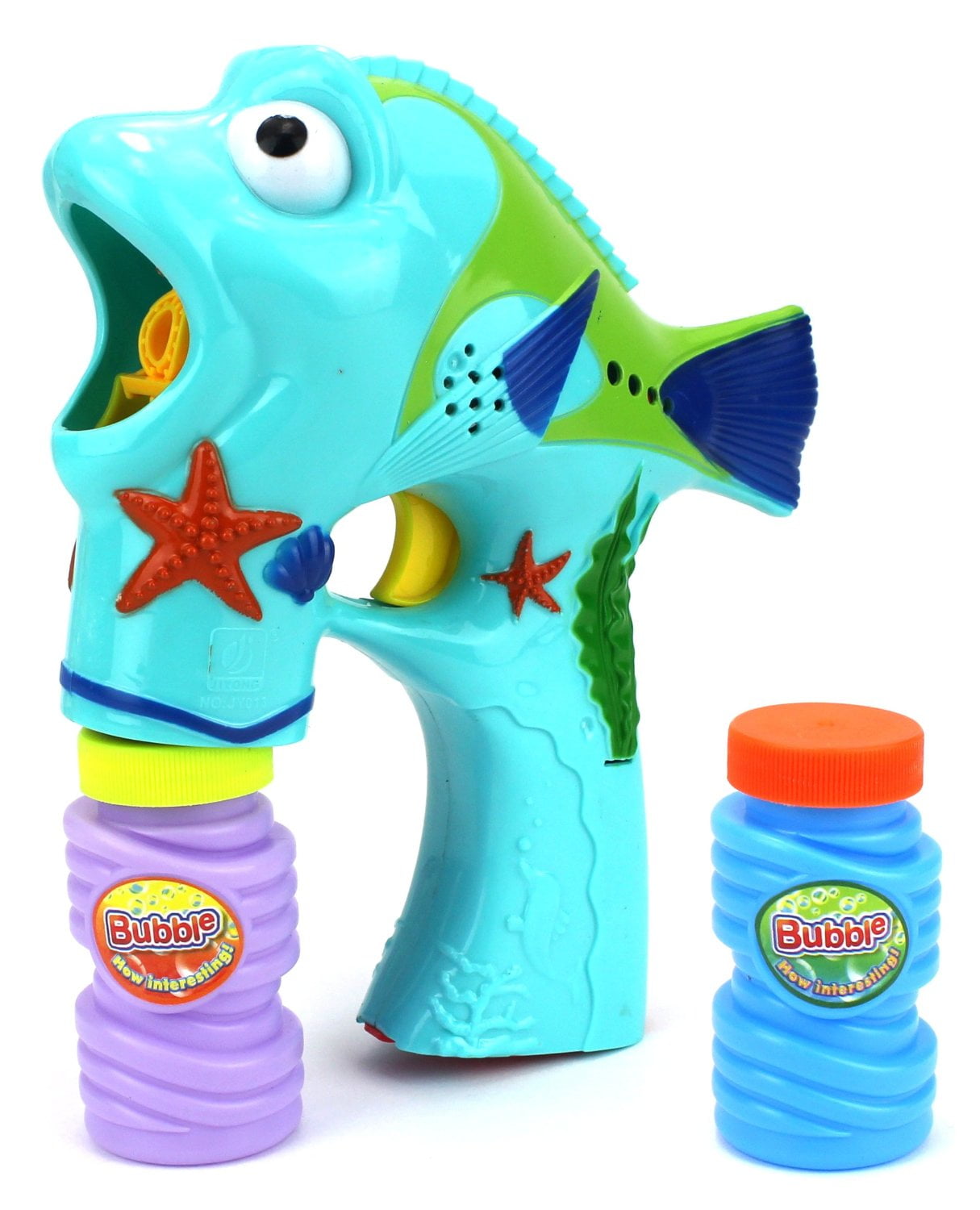 bubble blowing fish toy