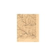 thumbnail image 2 of Topographical Map - St Clairsville Ohio Quad - USGS 1905 - Vintage Wall Art, 2 of 4