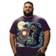 thumbnail image 1 of playera grande y alto para hombre big and tall men t shirt camisas playeras manga corta 7XLT 3DTS10069, 1 of 7