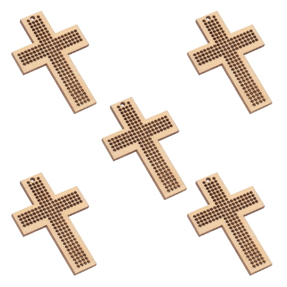 3 Count Embroidery Hoop Cross Stitch Wood Pieces Portable
