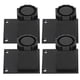 thumbnail image 5 of Pata de gabinete Jadeshay 4 piezas/juego de patas de muebles Ajustables Color Negro, 5 of 8