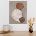 thumbnail image 3 of Soscooter Neutral Abstract Wall Art, Earth Tones Rustic Canvas Prints Paintings Artwork,Abstract Stone Pictures for Living Room Bedroom Wall Decor 12x16 inches, 3 of 8
