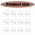 thumbnail image 3 of 24pcs Press On Nail French Style Stick on Nail Glossy False Nail Artificial Nail Manicure Nail Decoration for Women, 3 of 4