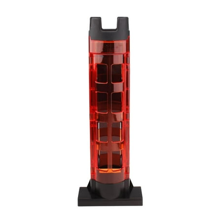ABS Fishing Rod Pole Holder Fishing Box Rod Support Durable Tube Mount Orange