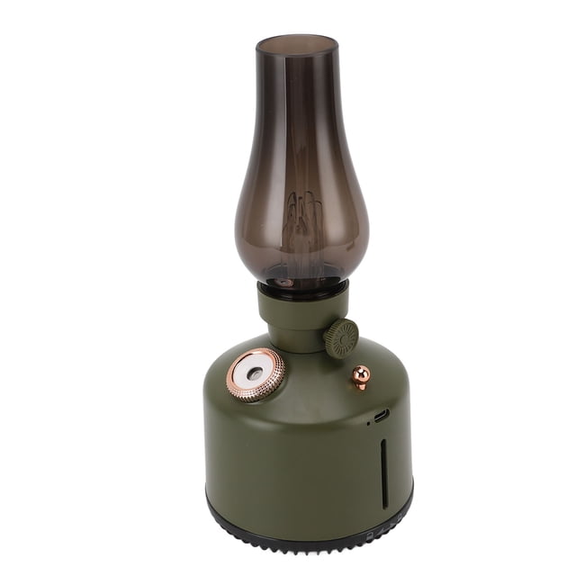 Vintage Lamp with Humidifier, Aromatherapy Essential Oil Diffuser Desk Lamp with 2 Mist Settings Stepless Dimming, Misting Night Light for Home Bedroom