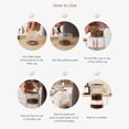 thumbnail image 3 of Iced 300ml/10.15oz Cold Brew Coffee Maker for Tea and Coffee Extraction Borosilicate Glass Dripper Iced Coffee Brewer Maker with Cleaning Brush Spoon for Home Office Travel, 3 of 7