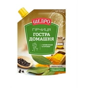 4 Pack Schedro Strong Homemade  Mustard 4.2 OZ / 120 gr Product of Ukraine