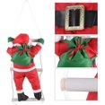 thumbnail image 3 of Climbing on Rope Ladder Santa Claus Toy, 3 of 5