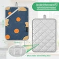 thumbnail image 6 of Yayeee Pot Holders Kitchen Heat Resistant with Pocket 7"x9.8" Cotton Oven Cooking Hot Pads, Blue Capybaras, 6 of 7