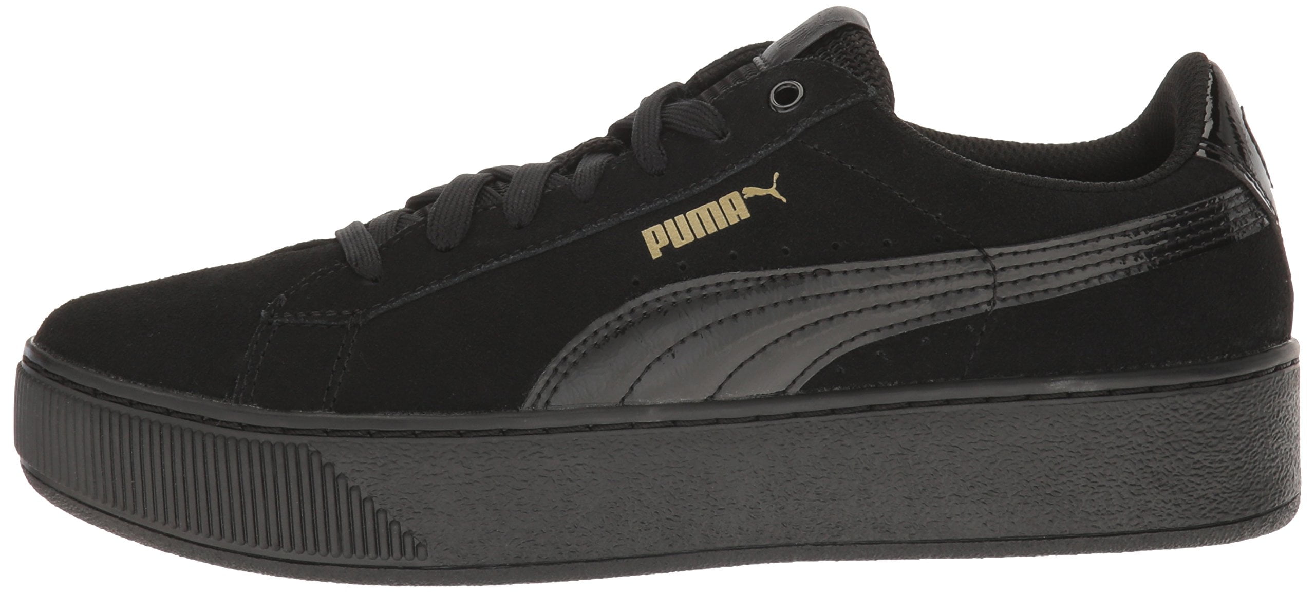puma black vikky platform