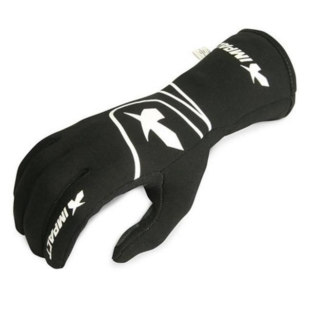 Impact Racing 34200510 Driving Glove G6, Black - Large - SFI 3.3-5