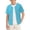 Sky Blue, variant on GiLiling Boys Baseball Jersey Button Down Short Sleeve Shirt Solid Color Team Sports Uniform (Light Green, 5-6 Years)
