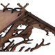 thumbnail image 3 of 1 Uds. Comedero de madera para pájaros al aire libre, casa para pájaros, comedero para pájaros, alimentador de vida silvestre, colgante para exteriores, decoración de jardín alim JM JM, 3 of 5
