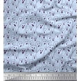 thumbnail image 1 of Soimoi Rayon Fabric Ghost Halloween Print Sewing Fabric Yard 56 Inch Wide, 1 of 4