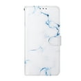 thumbnail image 3 of Allytech Wallet Case for Samsung Galaxy S21 5G, PU Leather Folio Flip Folding Stand Shockproof Protection TPU Inner Impact Resistant Cards Holder Case Cover for Samsung Galaxy S21,White Marble, 3 of 7