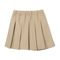 thumbnail image 4 of Girls' Skirts for School Pleated Skirt for Girls Beige Girls School Uniforms Kid Clothes 5-6 Years, 4 of 4