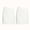 2-Pack White, variant on Womens Half Slip Underskirt Short Mini Skirt with Floral Lace Hem Elastic Waist Loungewear Underdress