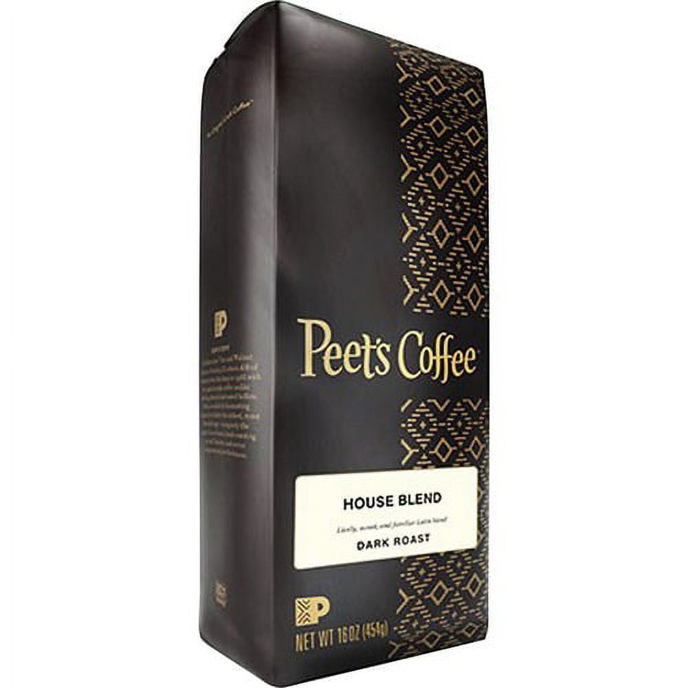 Peet's Coffee & Tea 501677 1 lbs. Bag Ground Bulk Coffee - Major Dickason's Blend