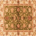 thumbnail image 1 of Ahgly Company Indoor Square Oriental Orange Modern Area Rugs, 7' Square, 1 of 4