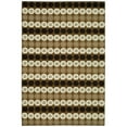 thumbnail image 5 of Martha Stewart  by  Puzzle Geometric Wool Rug Mulberry 5'6" x 8'6" 6' x 9', 5' x 8' Indoor Living Room, Bedroom, Dining Room Rectangle, 5 of 5
