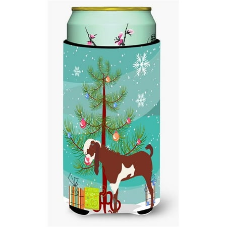 

Jamnapari Goat Christmas Tall Boys Beverage Insulator Hugger