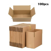 Sayhi 100 6x4x4 Cardboard Paper Boxes Mailing Packing Shipping Box Corrugated Carton