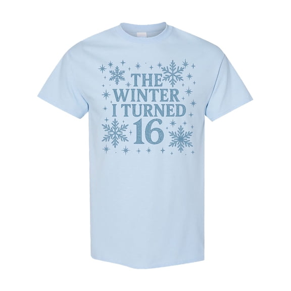 Inktastic The Winter I Turned 16 Birthday T-Shirt