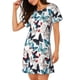 thumbnail image 2 of Fotbe Butterfly Bata de Dormir para Mujer con Estampado, Camisón de Algodón de Manga Corta, Ropa de Dormir Casual, 2 of 6