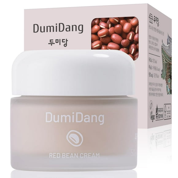 Crema de frijol rojo DumiDang - Fórmula vegana tradicional coreana para el cuidado de la piel Piel antienvejecimiento y nutritiva con extracto de frijol rojo fermentado Lactobacillus Sprout 4 Complex