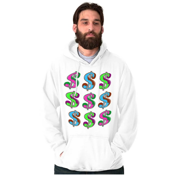 Cool Urban Cash Money Dollar Sign Hoodie Sweatshirt Women Men Brisco Brands S