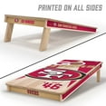 thumbnail image 6 of YouTheFan NFL San Francisco 49ers 2' x 4' Cornhole Game, 6 of 6