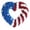E, variant on Leutsin Patriotic Wreaths for Front Door, Red White Blue Ribbon Flower Wreath 250th Anniversary Outdoor Indoor Decor, American Flag Burlap Wreath for 4th of July Memorial Day Independence Day Decor