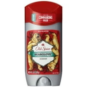 Old Spice Wild Collection Men's Deodorant, Bearglove 3 oz (Pack of 3)