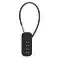 thumbnail image 1 of MYG 4 Digit Combination Padlock Anti-Theft Password Padlock Cabinet Steel Cable Password Lock Outdoor Travel Luggage Security Lock, 1 of 9