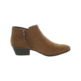 thumbnail image 2 of Style & Co. Womens Wileyy  Faux Suede Comfort Booties, 2 of 3