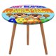 thumbnail image 1 of Busy Beavers-theme Fitted Round Tablecloths Elastic Edged Table Covers Waterproof Table Cloth for Kitchen Holiday Party Tables Decor 120cm, 1 of 6